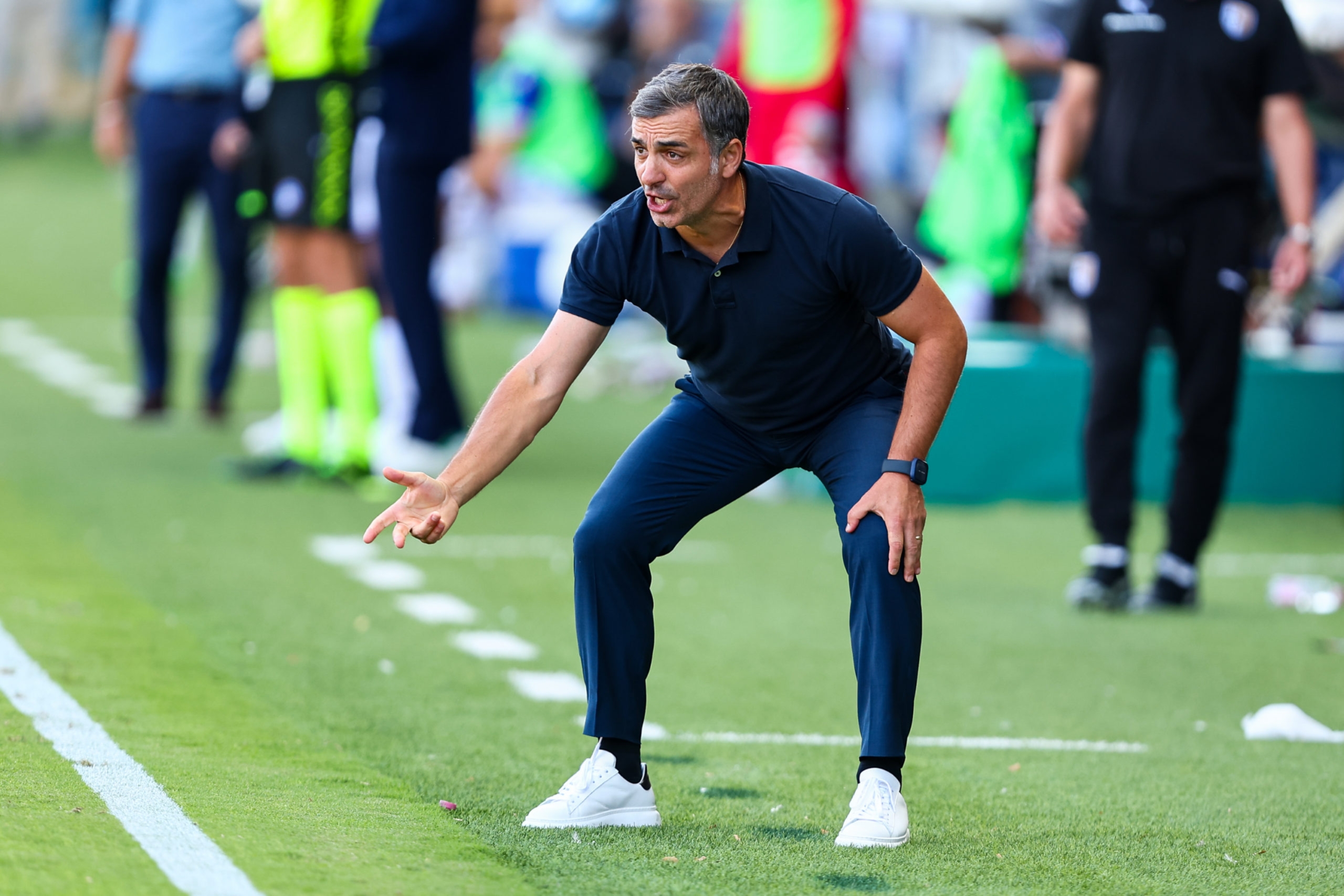 Parma, Italy. 05th Feb, 2023. Tardini Stadium, 05.02.23 Head Coach Parma  Fabio Pecchia during the Serie B match between Parma and Genoa at Tardini  Stadium in Parma, Italia Soccer (Cristiano Mazzi/SPP) Credit